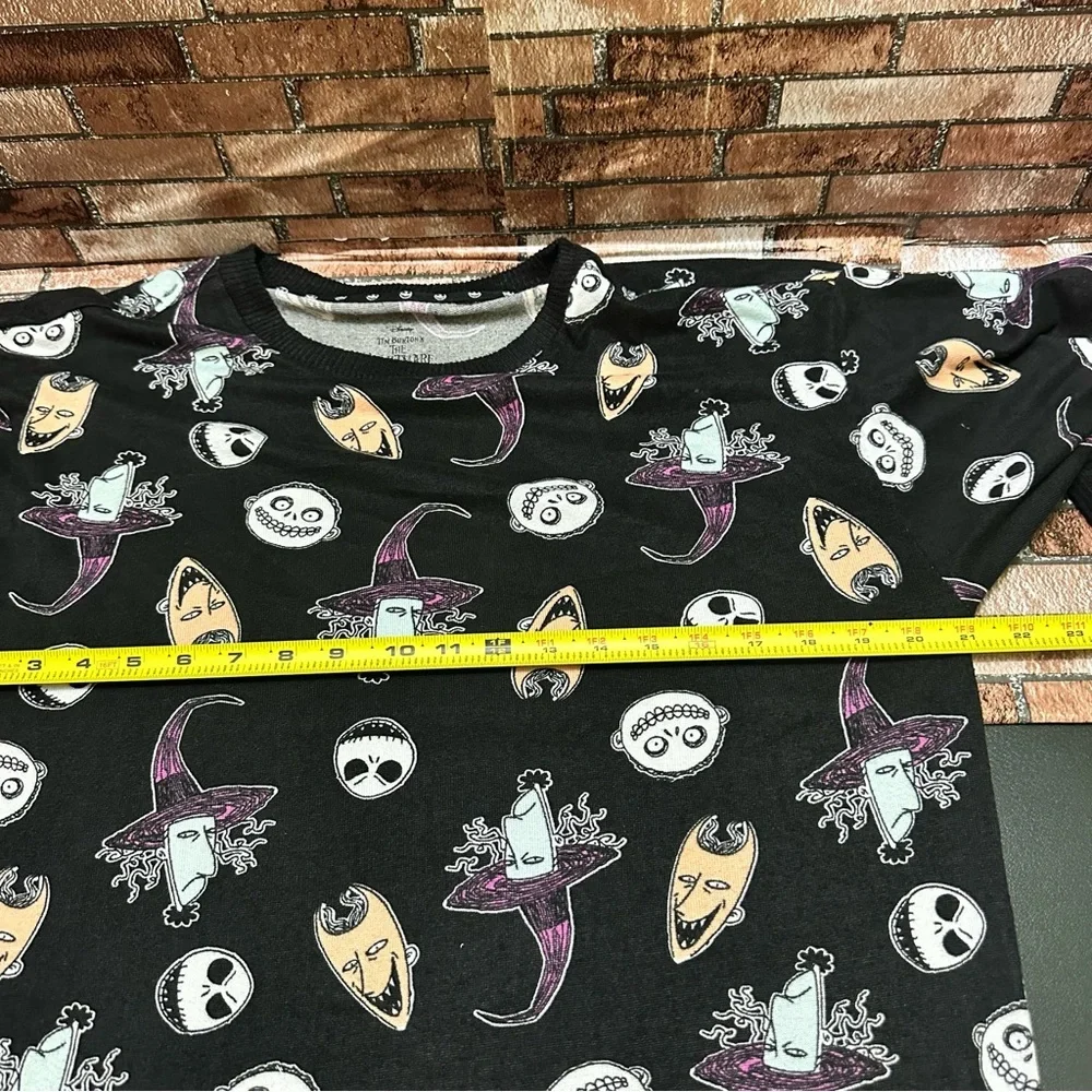 Disney Halloween Black Patterned Sweater size S - Picture 7 of 11